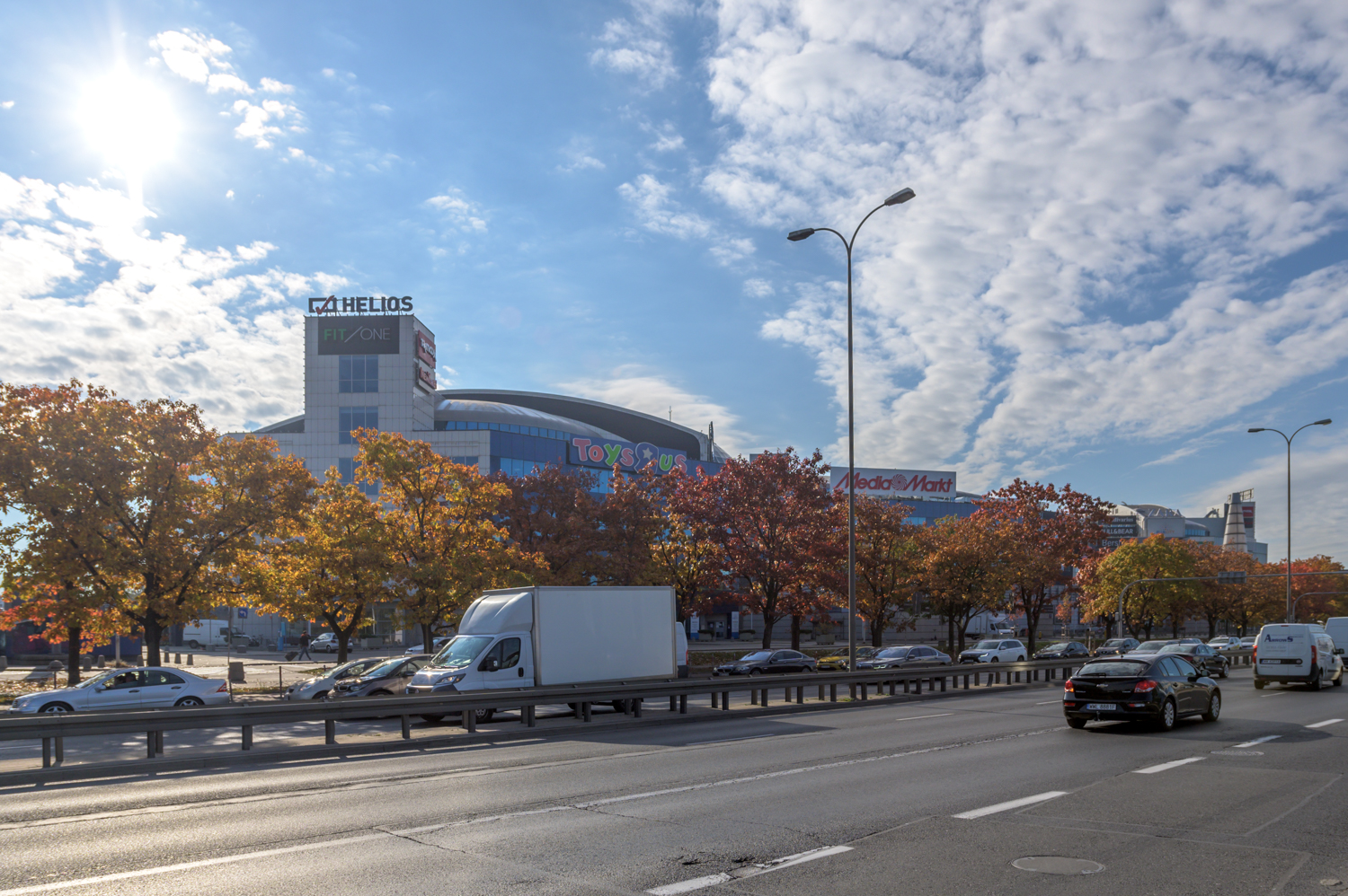 Zdjęcie architektury budynku Centrum handlowe Blue City